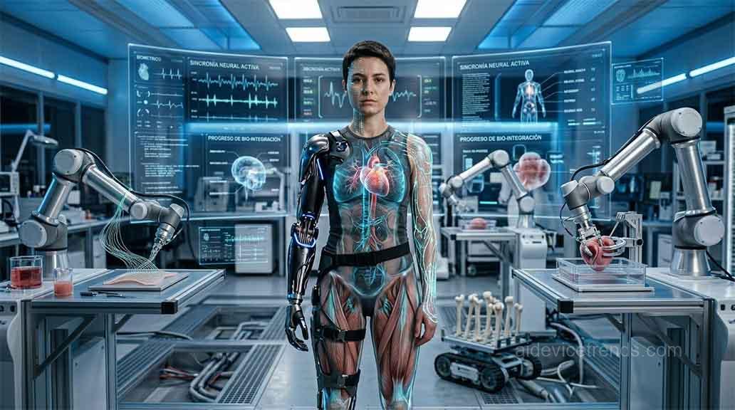 A woman’s body is transformed into an artificial one 3 A woman's body is transformed into an artificial one 3