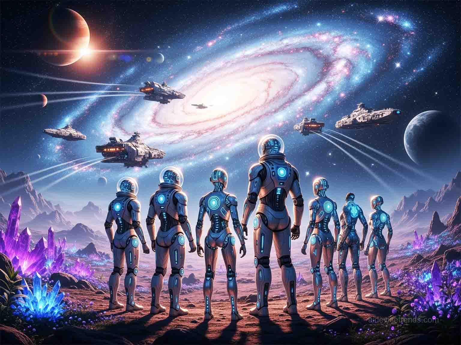 AI robots and space travel AI robots and space travel