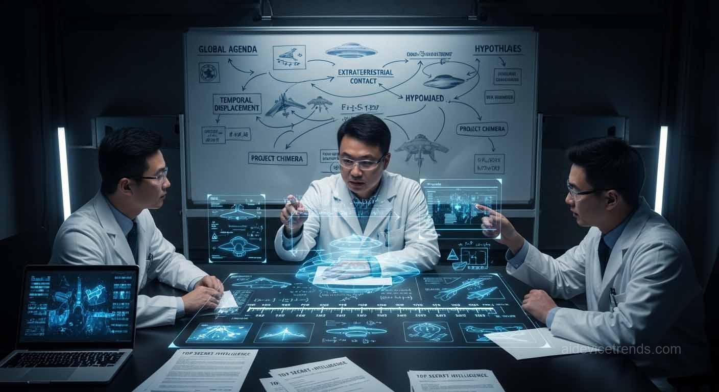 Chinese scientists gathered Chinese scientists gathered